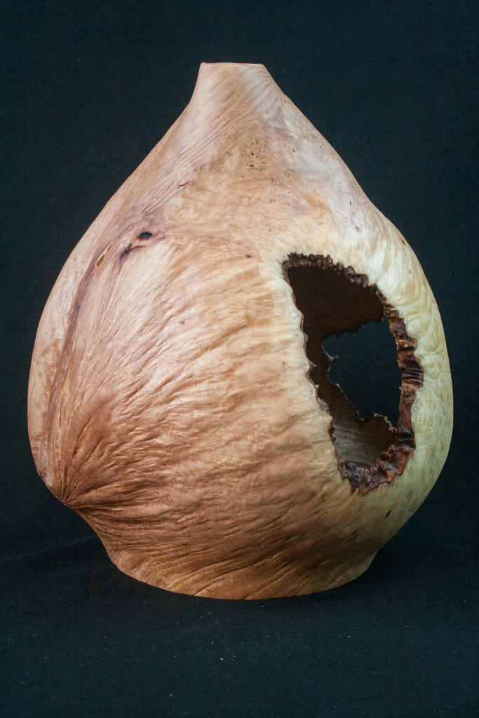 114A Madrone Burl Distorted 11 x 9.5