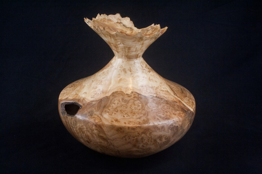 270 Maple Burl Hollow Form