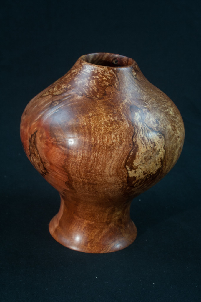 47 Madron Burl Hollow Form 5,5 x 6,5 ...... $117