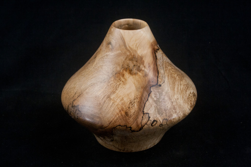 286 Maple Burl Spalted Hollow Form 5 X 5......$59......SOLD
